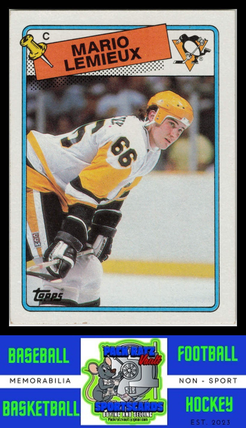 1988 Topps #1 Mario Lemieux NM/M 