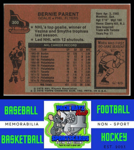 1975 Topps #300 Bernie Parent EX/NM