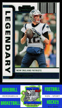 Load image into Gallery viewer, 2022 Panini Contenders #LGD-TBR Tom Brady Legendary Contenders Emerald NM/M 