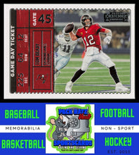 Load image into Gallery viewer, 2022 Panini Contenders #GDT-TBR Tom Brady Game Day Ticket Emerald NM/M 