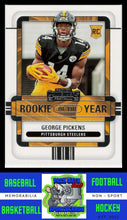 Load image into Gallery viewer, 2022 Panini Contenders #ROY-GPI George Pickens Rookie of the Year Contenders NM/M 