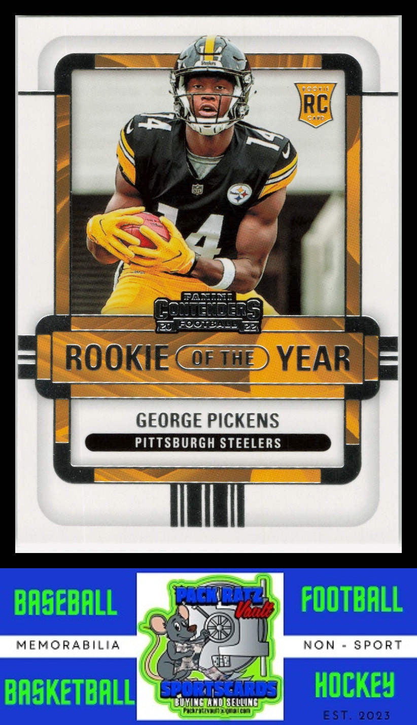 2022 Panini Contenders #ROY-GPI George Pickens Rookie of the Year Contenders NM/M 