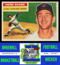 Load image into Gallery viewer, 1956 Topps #140b Herb Score Gray Back VG