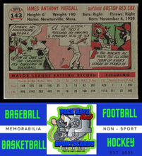 Load image into Gallery viewer, 1956 Topps #143a Jim Piersall White Back VG