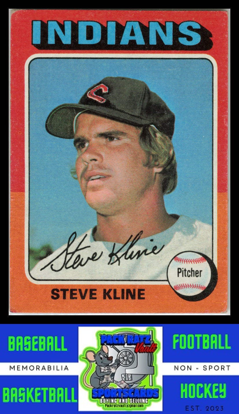 1975 Topps #639 Steve Kline VG