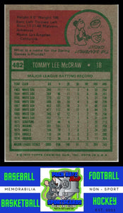 1975 Topps #482 Tom McCraw VG