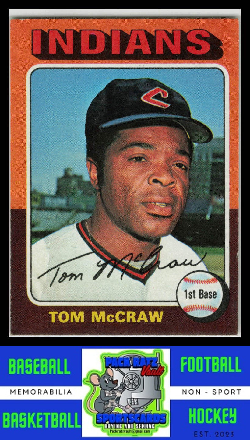 1975 Topps #482 Tom McCraw VG