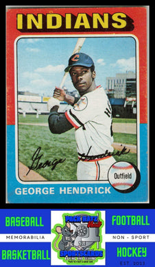 1975 Topps #109 George Hendrick VG