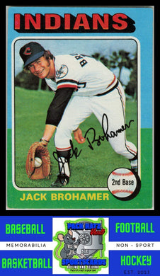 1975 Topps #552 Jack Brohamer VG