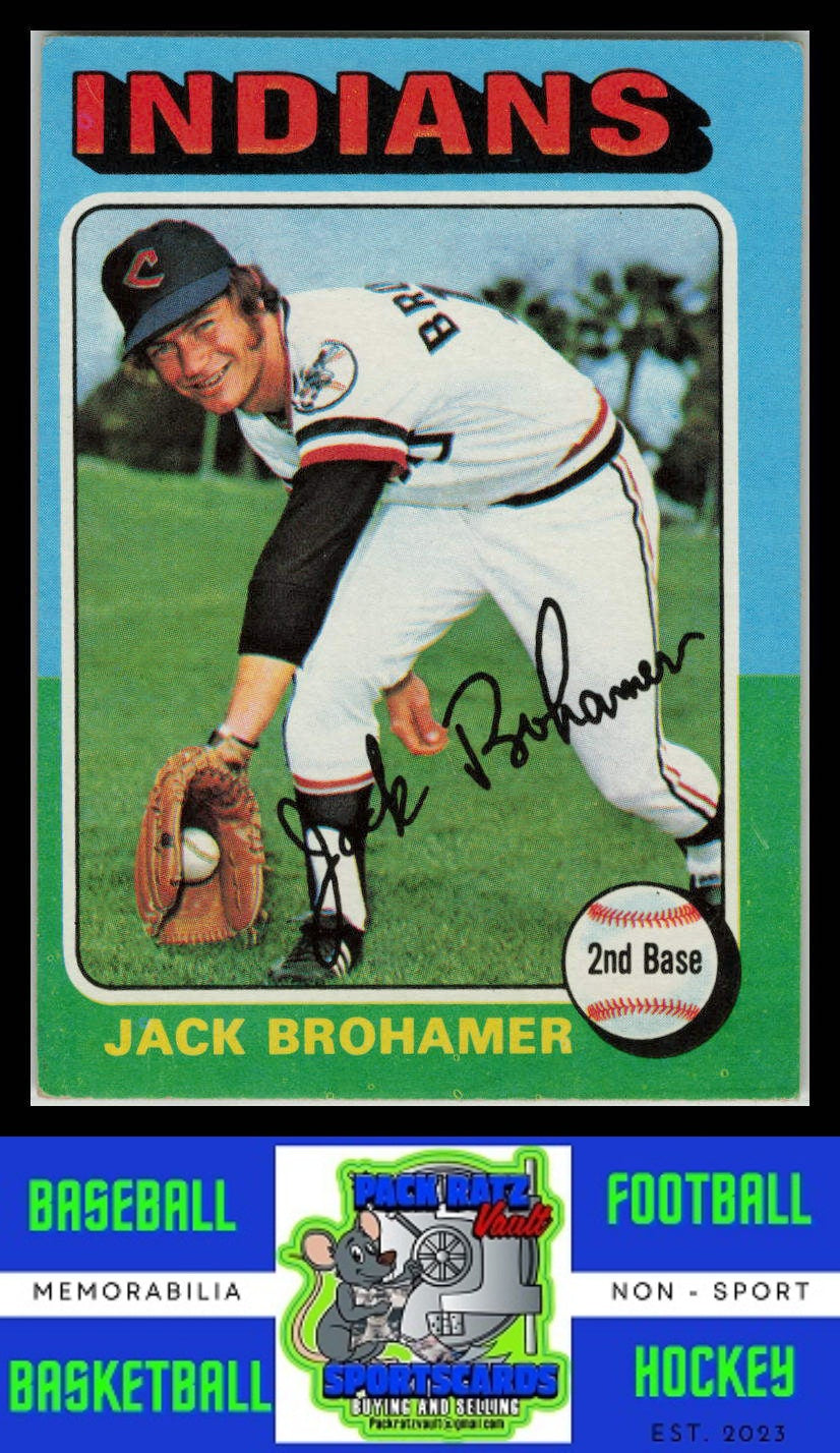 1975 Topps #552 Jack Brohamer VG