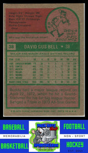 1975 Topps #38 Buddy Bell VG