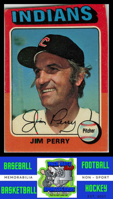 1975 Topps #263 Jim Perry VG