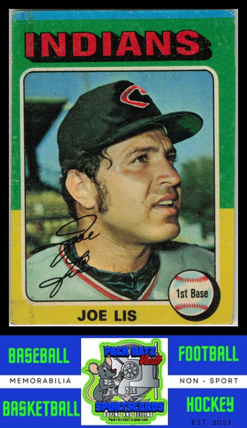 1975 Topps #86 Joe Lis VG