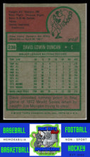 Load image into Gallery viewer, 1975 Topps #238 Dave Duncan VG