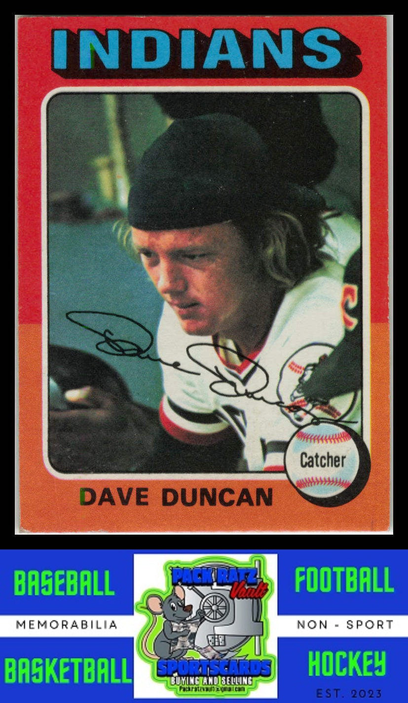 1975 Topps #238 Dave Duncan VG