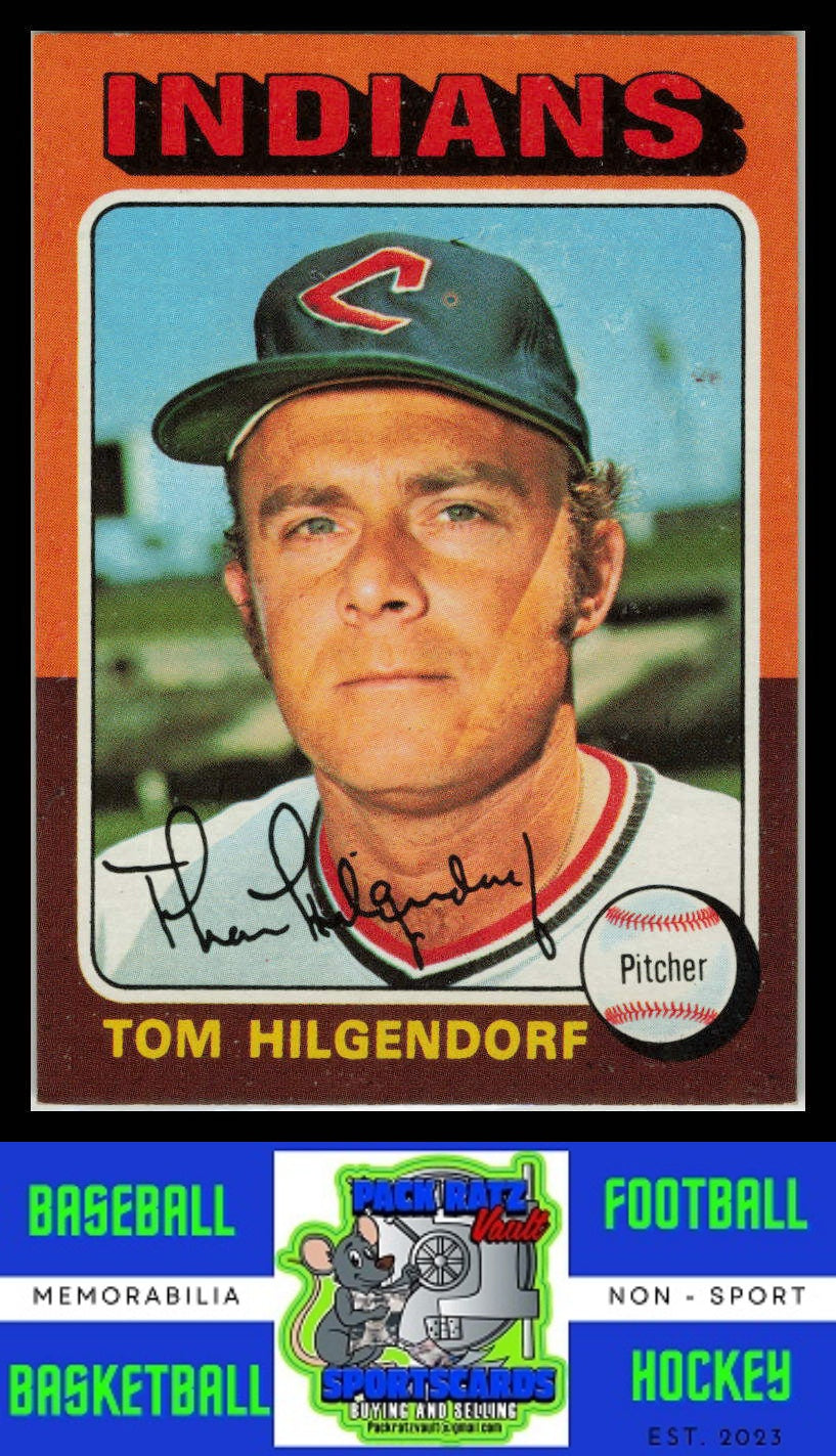 1975 Topps #377 Tom Hilgendorf VG