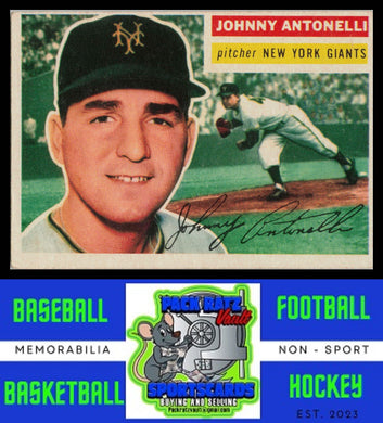 1956 Topps #138b Johnny Antonelli VG