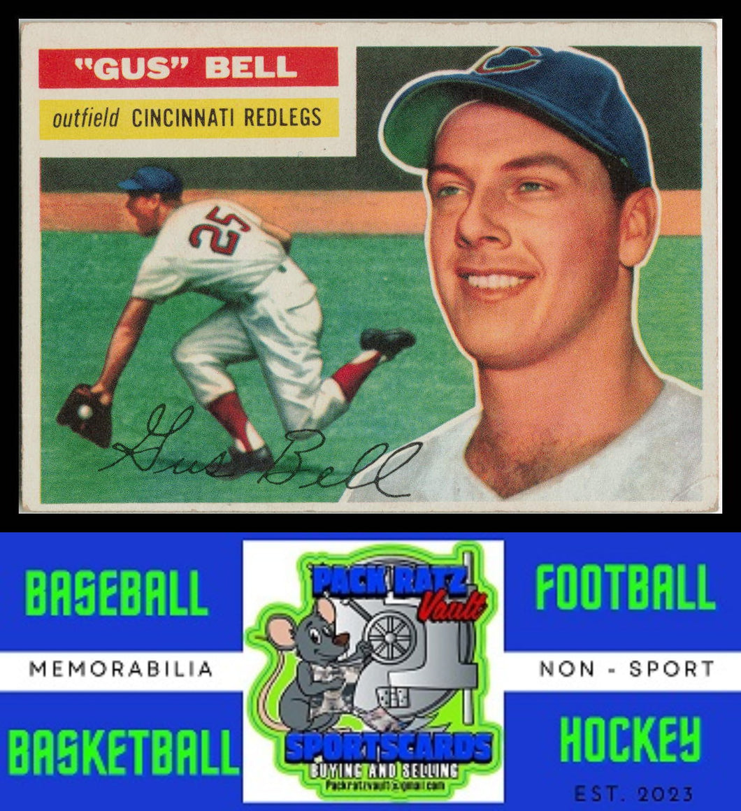 1956 Topps #162b Gus Bell VG