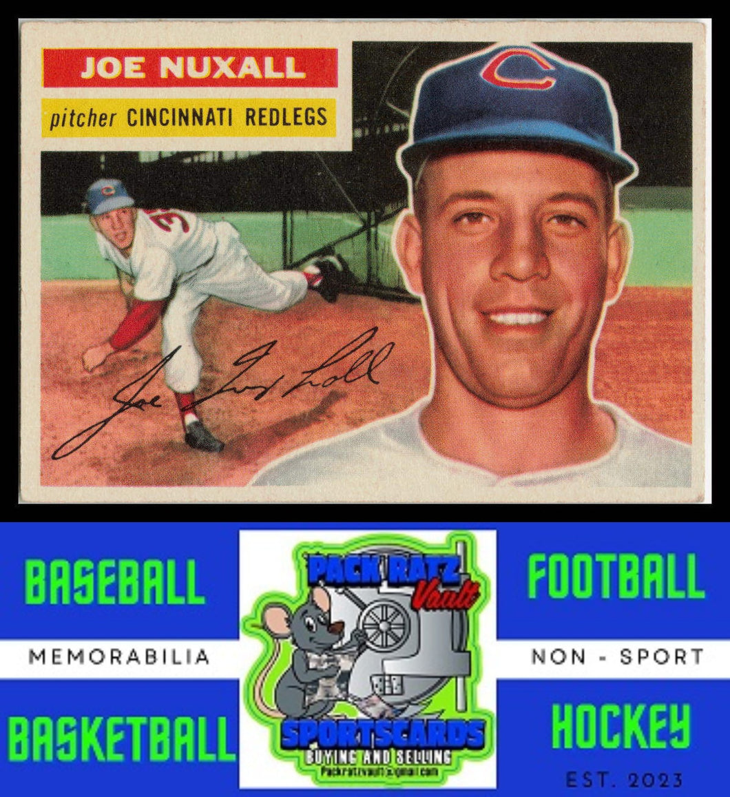 1956 Topps #218 Joe Nuxhall VG