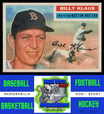 1956 Topps #217 Billy Klaus VG