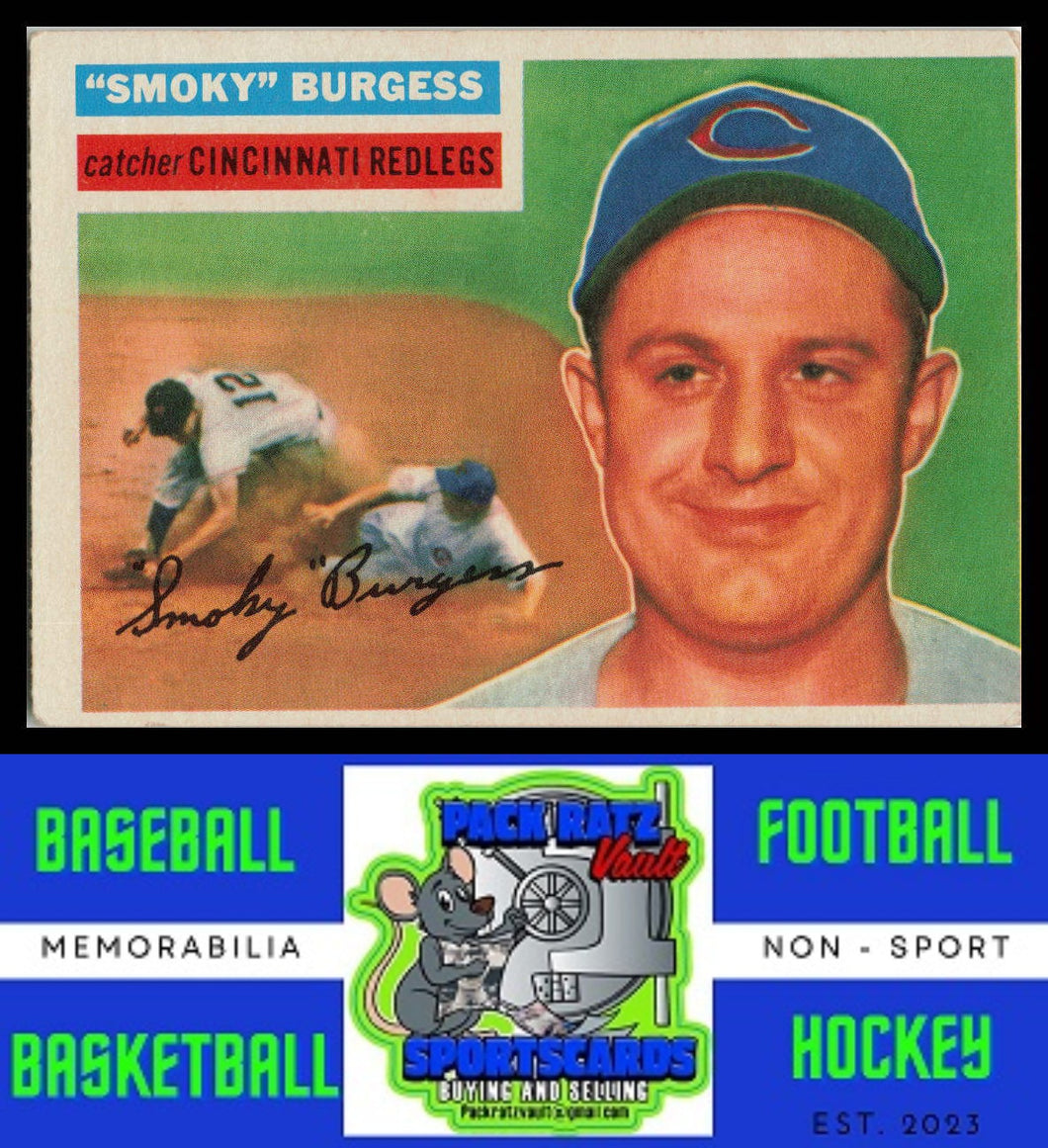 1956 Topps #192 Smoky Burgess VG