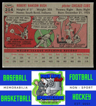 Load image into Gallery viewer, 1956 Topps #214 Bob Rush VG