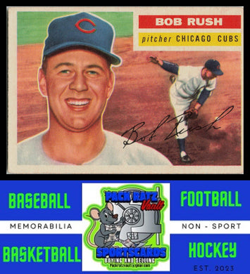 1956 Topps #214 Bob Rush VG