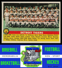 Load image into Gallery viewer, 1956 Topps #213 Detroit Tigers TC VG+