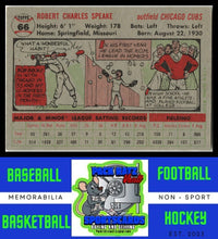 Load image into Gallery viewer, 1956 Topps #66b Bob Speake Gray Back VG