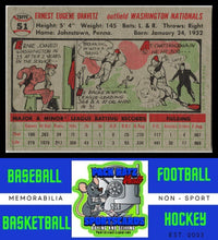 Load image into Gallery viewer, 1956 Topps #51b Ernie Oravetz Gray Back VG