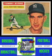 Load image into Gallery viewer, 1956 Topps #215 Tommy Byrne VG