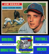 Load image into Gallery viewer, 1956 Topps #48a Jim Hegan White Back VG