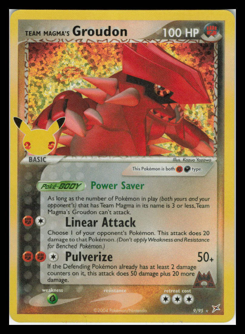 Celebrations: Classic Collection #9/95 Team Magma's Groudon